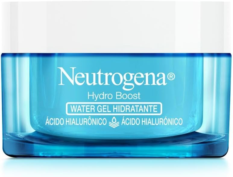 Neutrogena Hidratante Facial Hydro Boost Water Gel, 50g Marca Neutrogena Dimensões do item C x L x A 50 x 50 x 150 milímetros Faixa etária (descrição) Adulto Características especiais Water Resistant Ingredientes ativos Ácido hialurônico