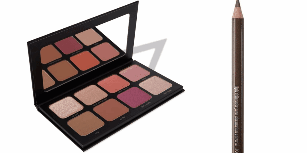 Lápis delineador de olhos e sombra para olhoa, maquiagem feminina