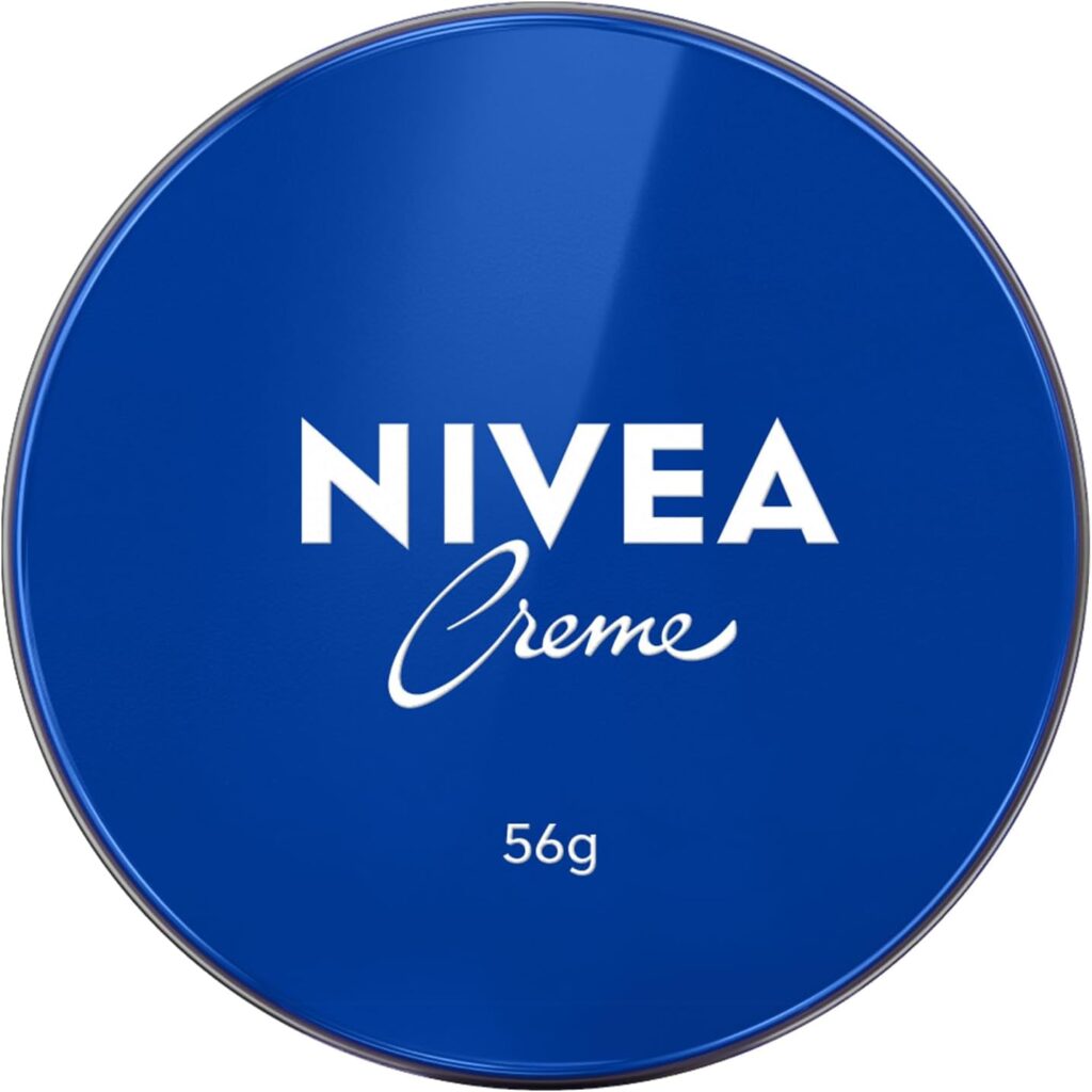 Creme hidratante Nivea latinha azul skincare tratamento