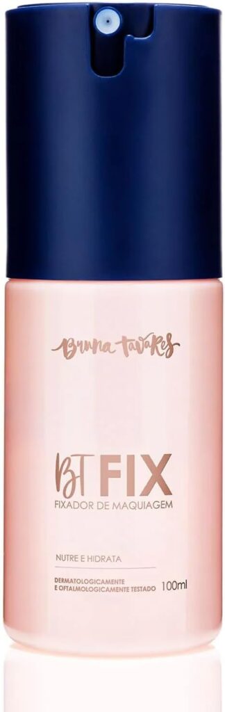 BT Fix, Bruma Fixadora de Maquiagem com Água de Coco e Cafeína, Transparente 100ml
