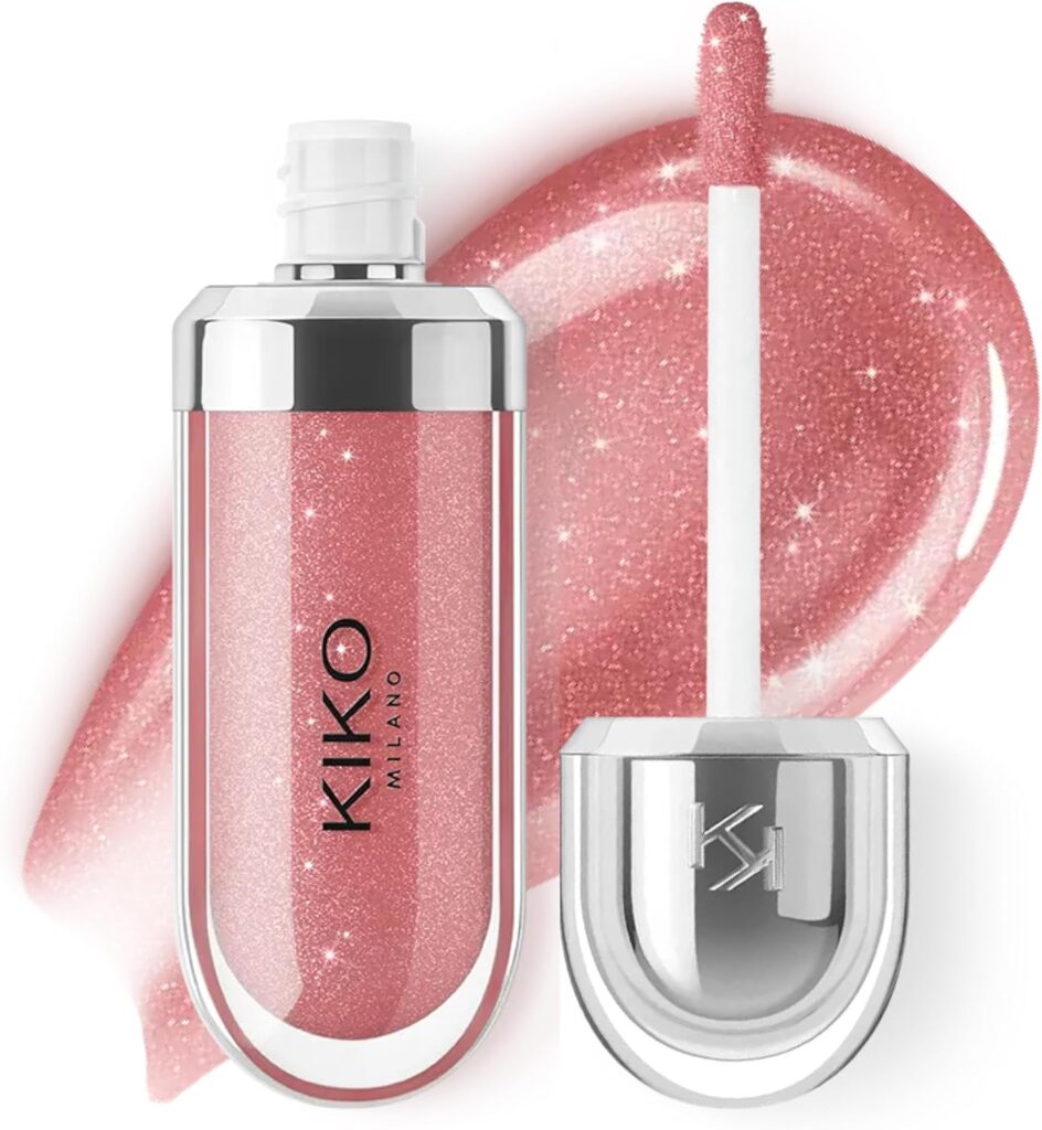 KIKO MILANO, 3D Hydra Lipgloss, Gloss Hidratante Para Os Lábios, Com Efeito 3D, Fórmula Com Extrato de Bidens
