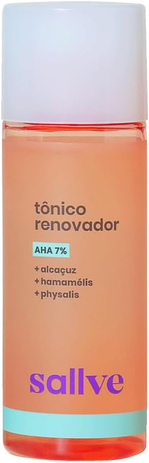 Sallve Tônico Renovador 120Ml - Aha 7%
