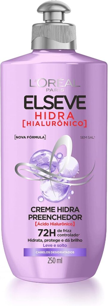Creme para Pentear Preenchedor L'Oréal Paris Elseve Hidra Hialurônico, 250ml
