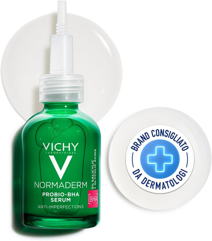 Vichy, Normaderm Probio BHA, Serum Antiacne e Anti imperfeições, com correção da Acne hormonal, imperfeições severas na pele, 30ml
